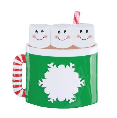 Marshmallow Mug Family of 3