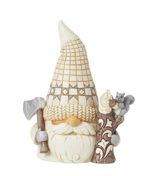 Woodland Lumberjack Gnome Figurine