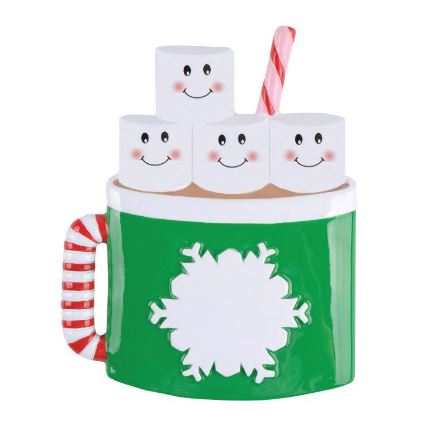 Marshmallow Mug Family of 4