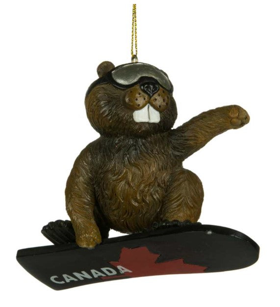 Snowboarding Beaver